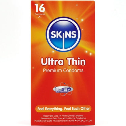 SKINS - PREMIUM ULTRA THIN CONDOMS 16 PACK