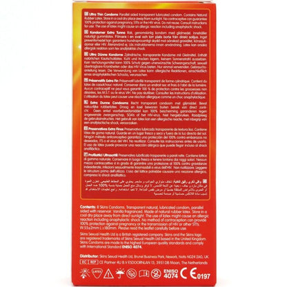 SKINS - PREMIUM ULTRA THIN CONDOMS 8-PACK