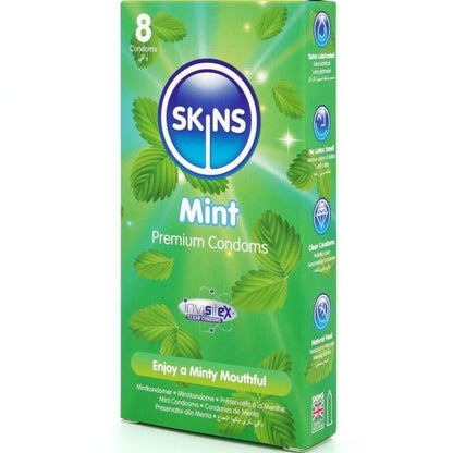 SKINS - PREMIUM MINT CONDOMS 8-PACK