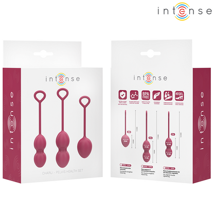 INTENSE - KEGEL BALL KIT CHARLI BORDEAUX