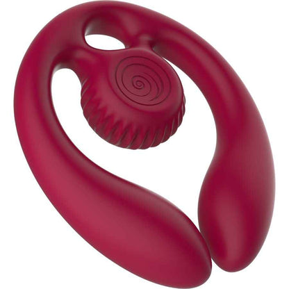 SNAIL VIBE - GIZI DUO STIMOLATORE DI COPPIA TELECOMANDO BORDEAUX