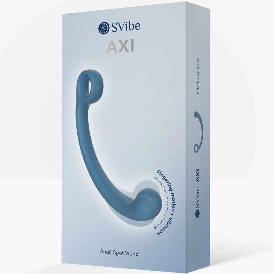 SNAIL VIBE - BACCHETTA PER MASSAGGIO VIBRANTE AXI BLU