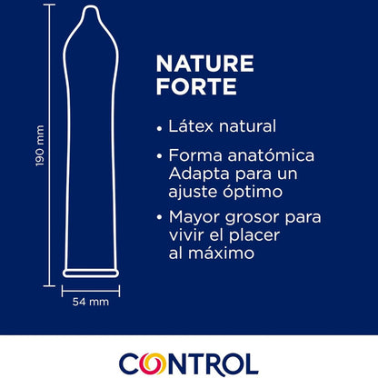 CONTROL - NATURE FORTE CONDOMS 144 UNITS