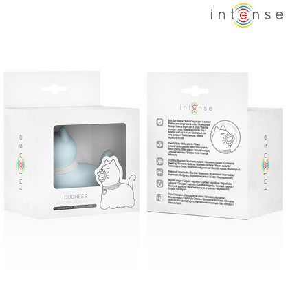 INTENSE - DUCHESS STIMULATOR WITH 360º ROTATING TONGUE BLUE