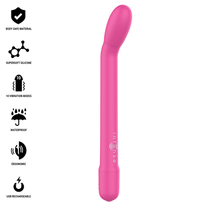 INTENSE - KARLIE RECHARGEABLE G-SPOT STIMULATOR PINK