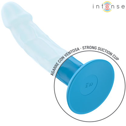 INTENSE - PHOEBE REALISTIC VIBRATOR 10 VIBRATIONS REMOTE CONTROL BLUE