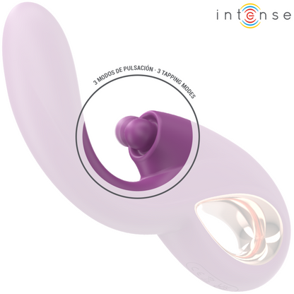 INTENSE - LALI MULTIFUNCTIONAL G-SPOT VIBRATOR TAPPING &amp; THRUST &amp; VIBRATION PURPLE