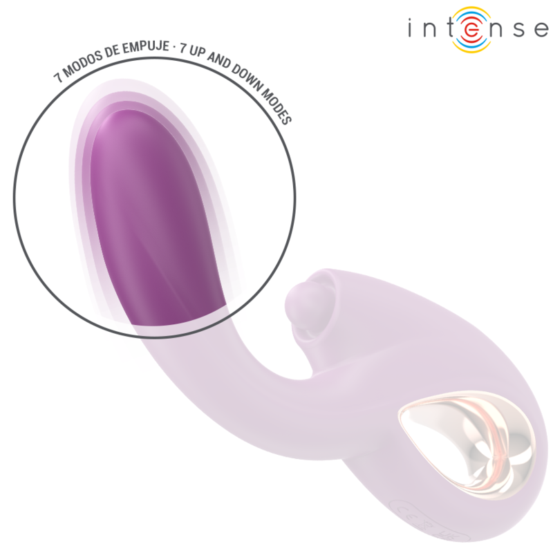 INTENSE - LALI MULTIFUNCTIONAL G-SPOT VIBRATOR TAPPING &amp; THRUST &amp; VIBRATION PURPLE