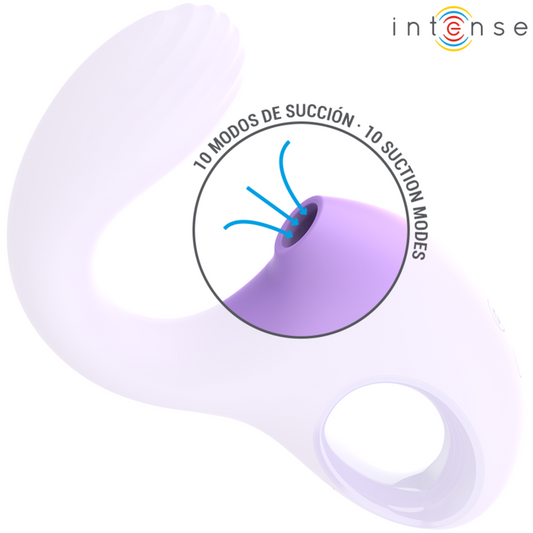 INTENSE - BAXTER PURPLE VIBRATOR AND STIMULATOR
