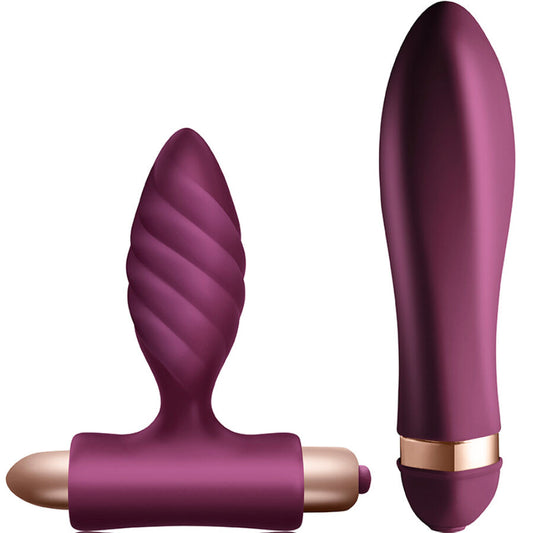 CLIMAXIMUM - DESIRE TWISTED VIBRATOR KIT + ANAL PLUG