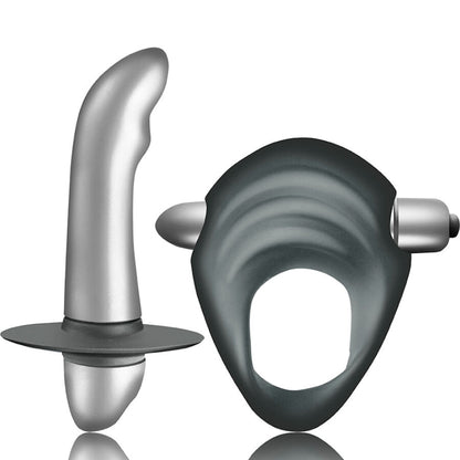 CLIMAXIMUM - ENTICE PENIS RING + PROSTATE VIBRATOR KIT FOR BEGINNERS