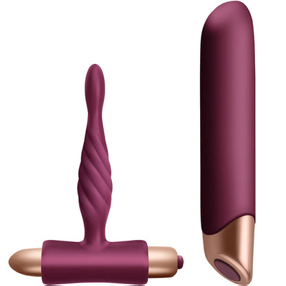 CLIMAXIMUM - RAPTURE KIT CLASSIC VIBRATOR + BUTTER PLUG FOR BEGINNERS