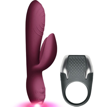 CLIMAXIMUM - LAMOUR RABBIT VIBRATOR KIT + LED COCK RING