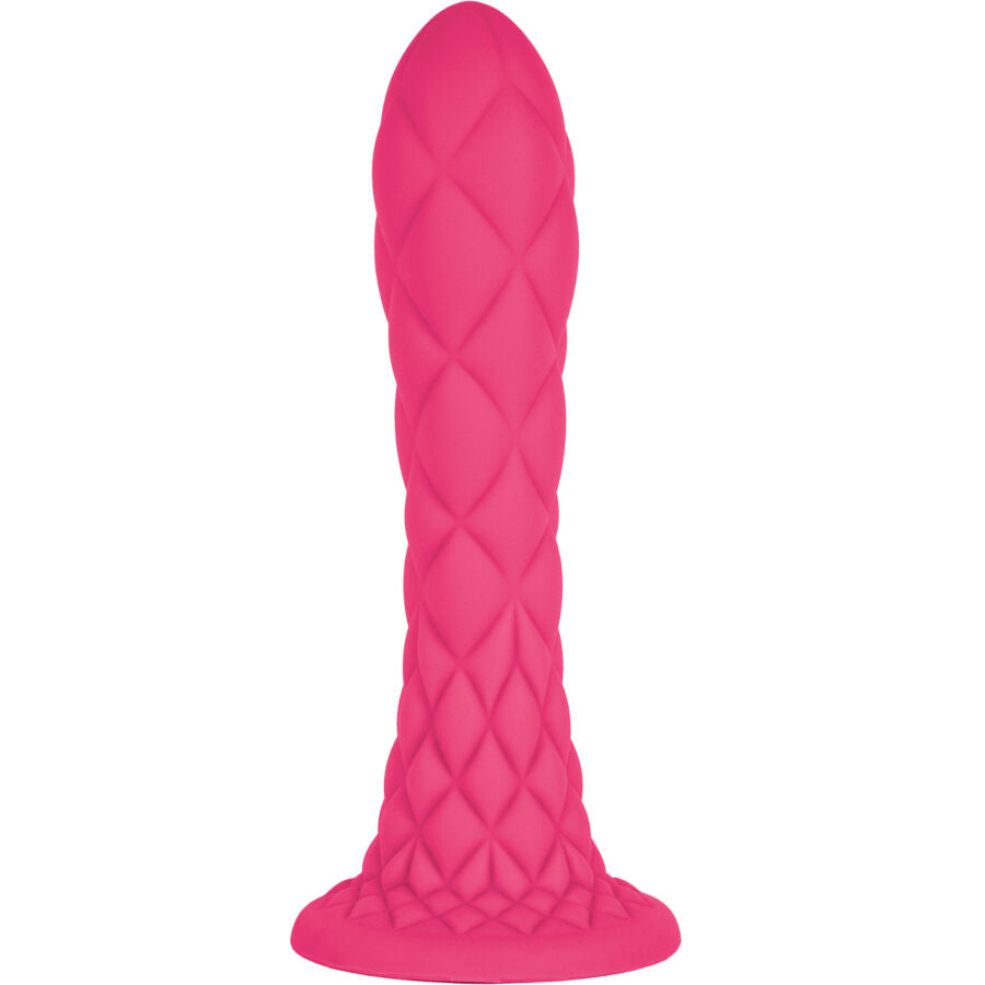 SILEXD - FANTASY DREAM DILDO THERMO-REACTIVE LIQUID SILICONE PURPLE 18.5 CM