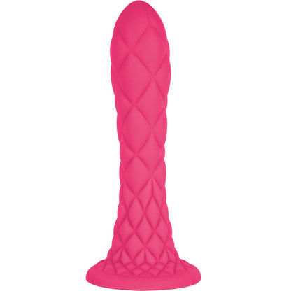 SILEXD - FANTASY DREAM DILDO THERMO-REACTIVE LIQUID SILICONE PURPLE 18.5 CM