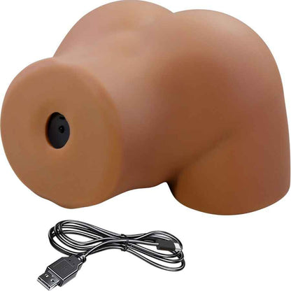 CRAZY BULL - GERIANN VIBRATORE E SUCCHIATORE REALISTICO PER POLSO FEMMINILE CON SUONO 5,5 KG