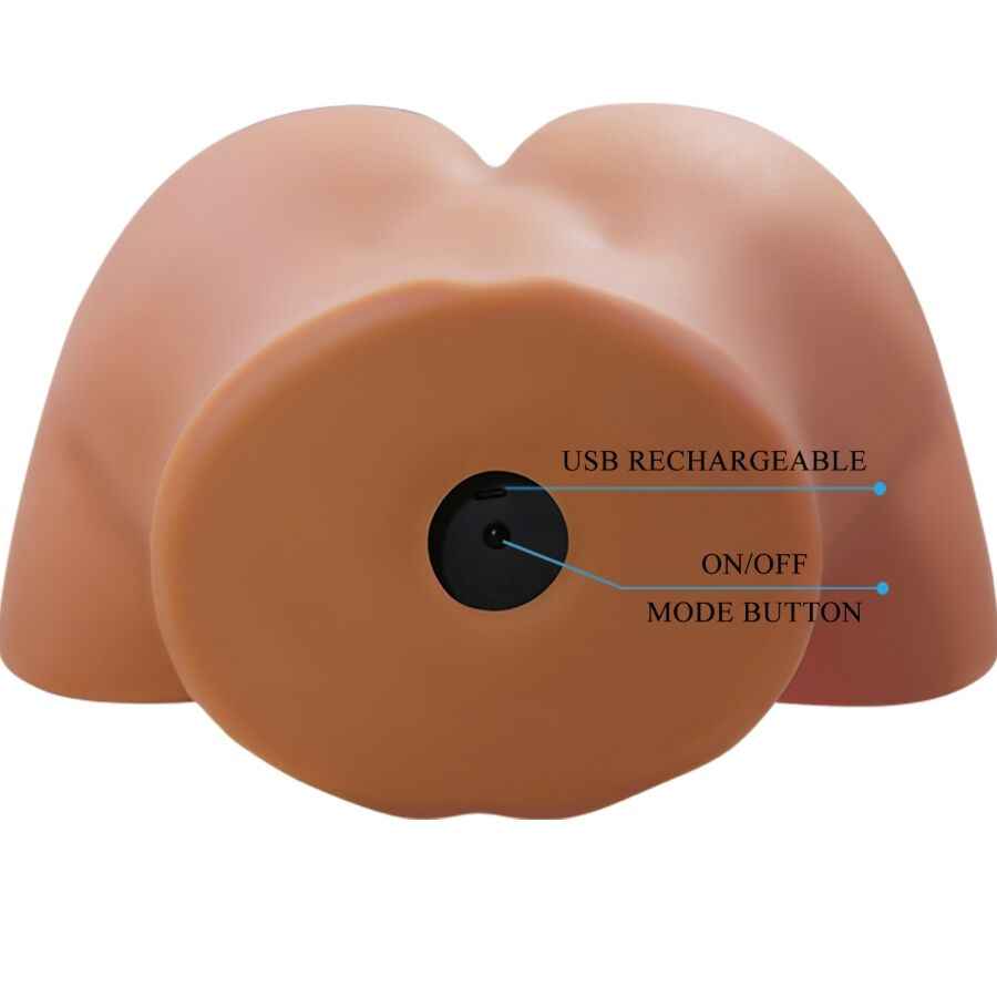 CRAZY BULL - ILANA VIBRATORE E SUCCHIATORE REALISTICO PER POLSO FEMMINILE CON SUONO 6,8 KG