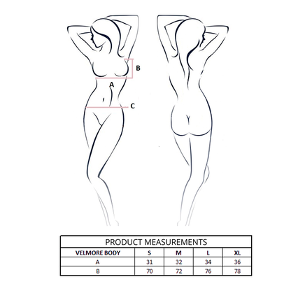 PASSION - VELMORE BODY NERO L/XL