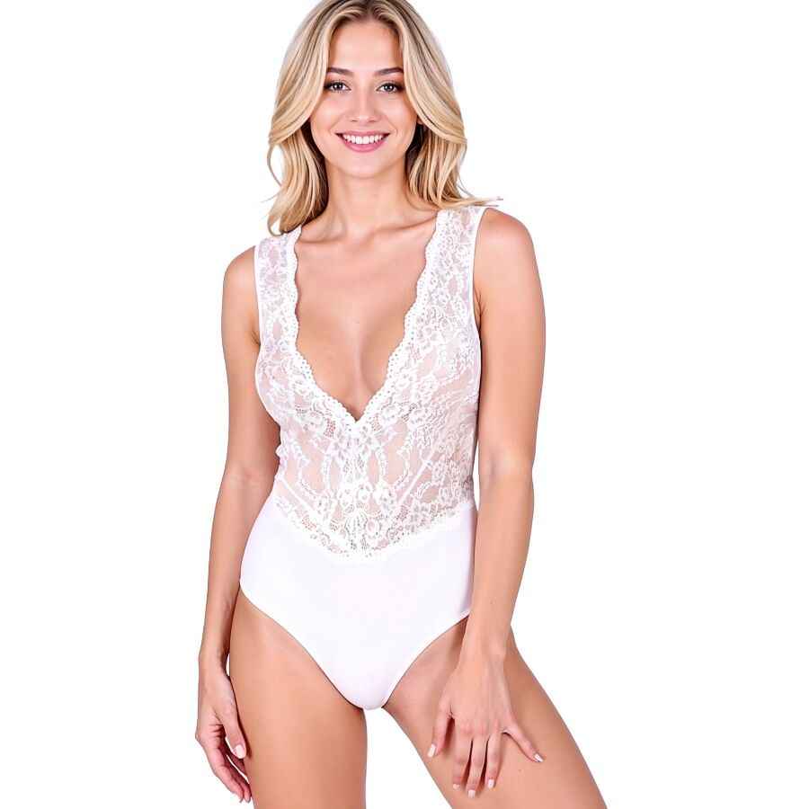 PASSION - EVALIE BODY BIANCO L/XL