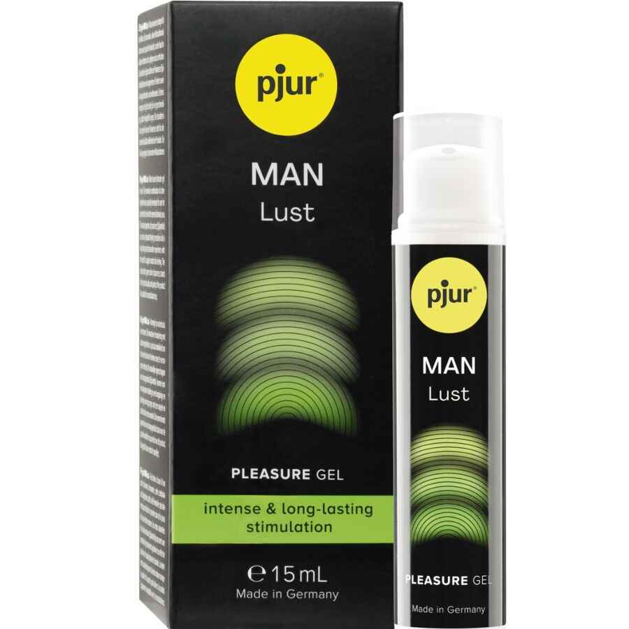 PJUR - MAN LUST PLEASURE GEL STIMOLAZIONE INTENSA E DI LUNGA DURATA 15 ML