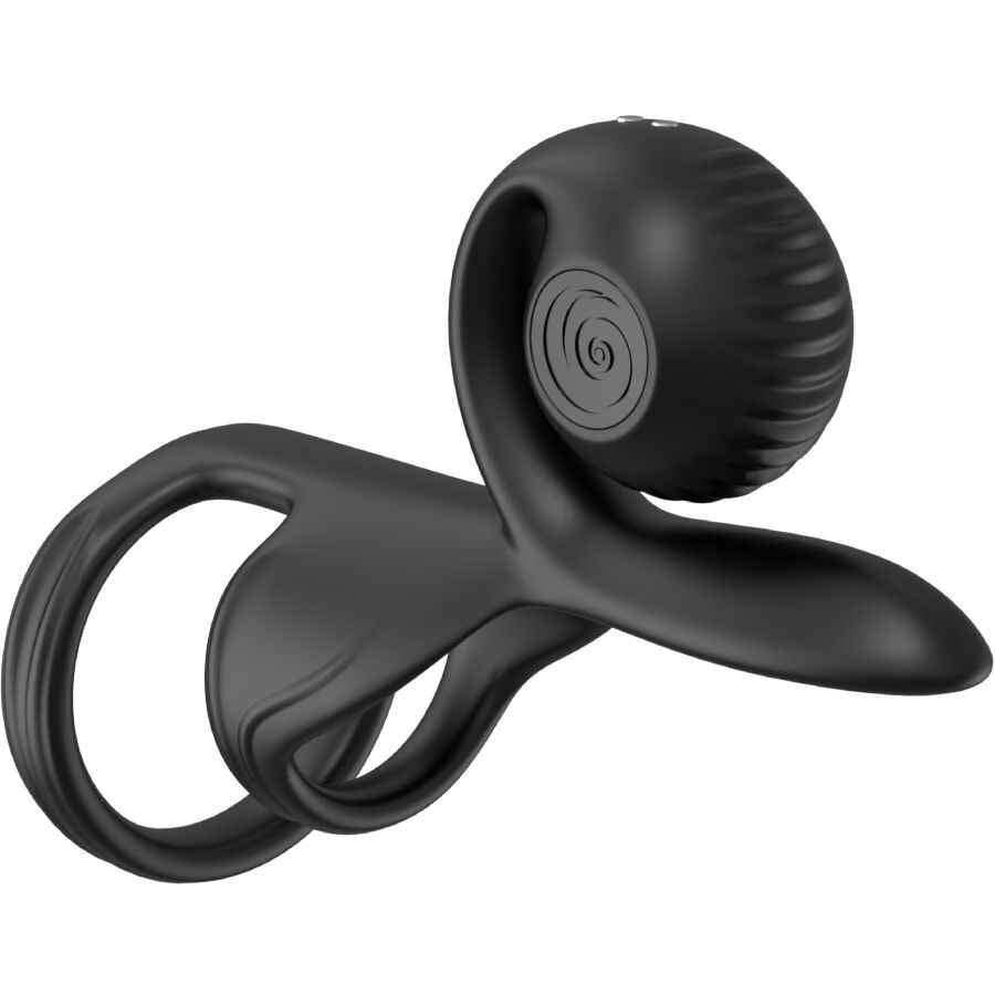 SNAIL VIBE - JOVI COUPLES RING TELECOMANDO NERO