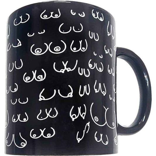 DIABLO PICANTE - TAZZA TETTE NERA 370 ML