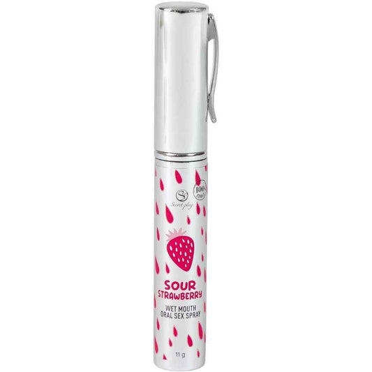 SECRETPLAY - SPRAY PER IL SESSO ORALE ALLA FRAGOLA ACIDA