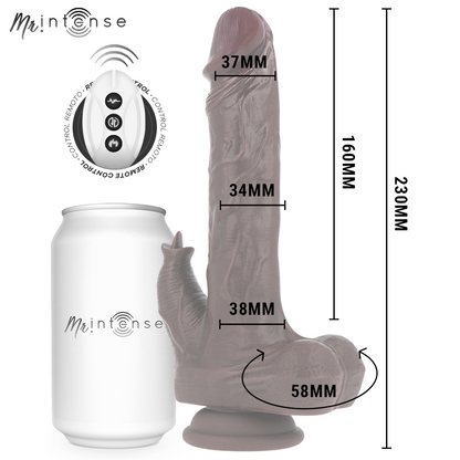 MR INTENSE - MORGAN PENE REALISTICO TELECOMANDO 23 CM -O- 3,5 CM