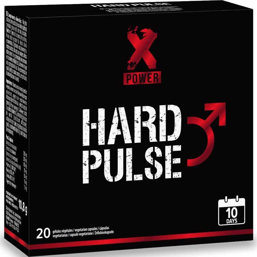 XPOWER - TRATTAMENTO HARD PULSE EXPRESS 10 GIORNI DI EREZIONE E RESISTENZA 20 CAPSULE