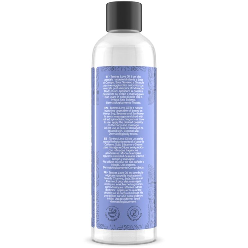 INTIMATELINE - HUILE DE MASSAGE TANTRAS LOVE OIL HOT KISS 150 ML