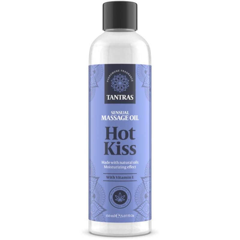 INTIMATELINE - HUILE DE MASSAGE TANTRAS LOVE OIL HOT KISS 150 ML