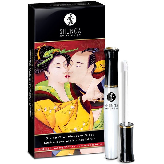 SHUNGA - DIVINE LIP GLOSS STRAWBERRY & CAVA - 1