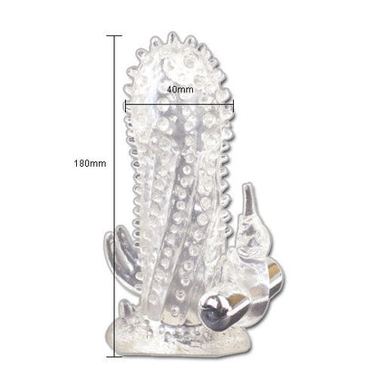 BAILE - BRAVE MAN RABBIT VIBRATING PENIS EXTENSION 