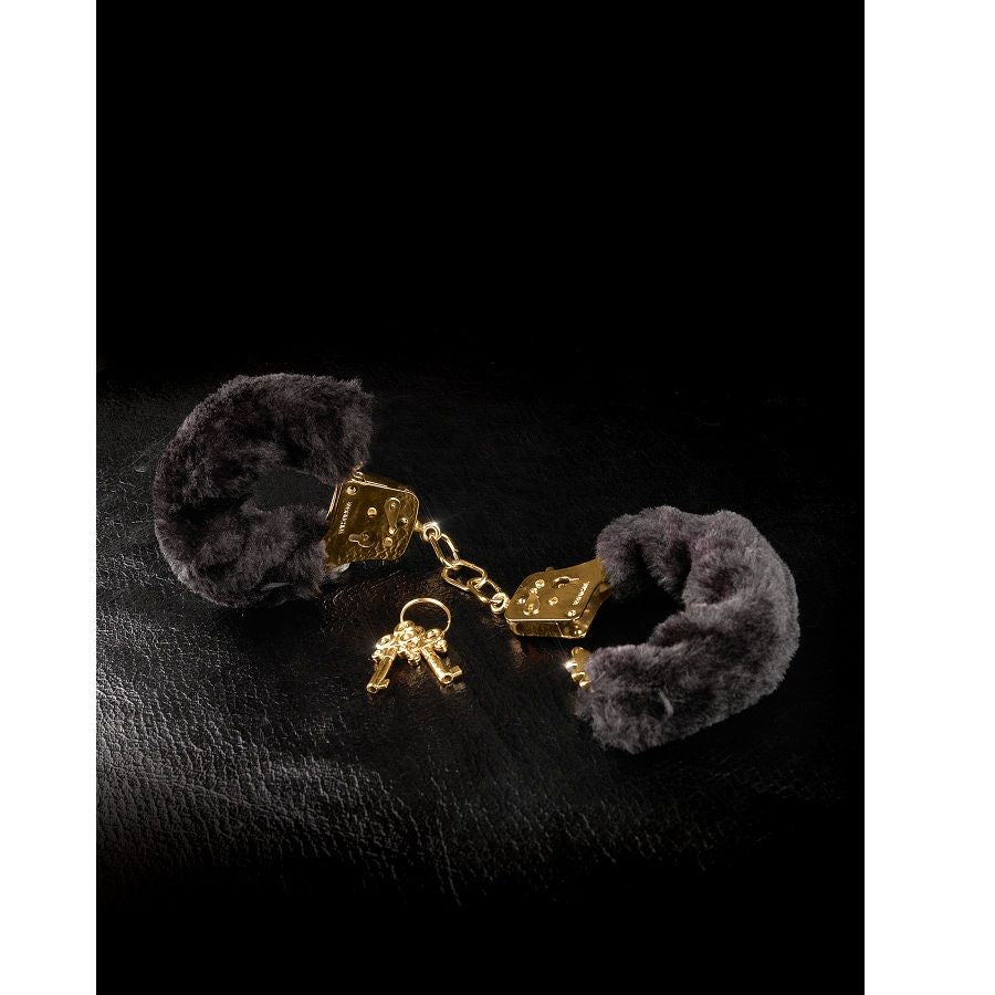 FETISH FANTASY GOLD - DELUXE FURRY CUFFS - 3