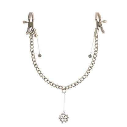 FETISH FANTASY SERIES - CRYSTAL NIPPLE CLAMPS, - 4