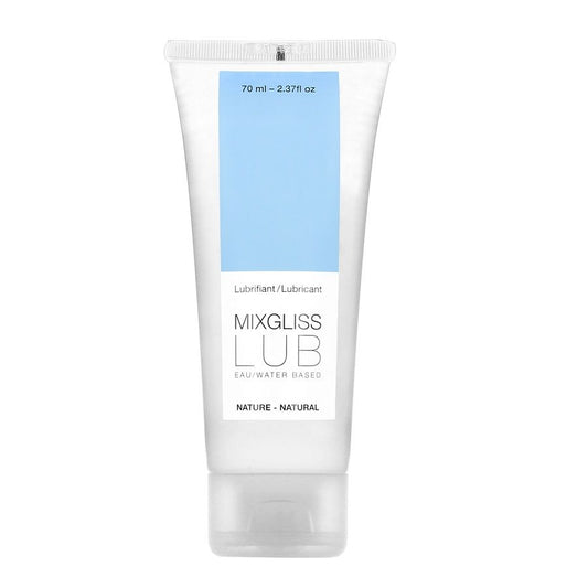 MIXGLISS - LUBRIFICANTE NATURALE A BASE ACQUA 70 ML - Secretroomsexyshop
