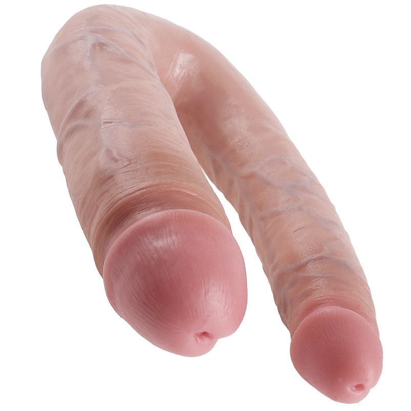 KING COCK - U-SHAPED LARGE DOUBLE TROUBLE FLESH 17.8 CM - 5