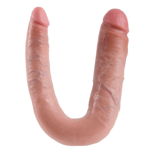 KING COCK - U-SHAPED LARGE DOUBLE TROUBLE FLESH 17.8 CM - 1
