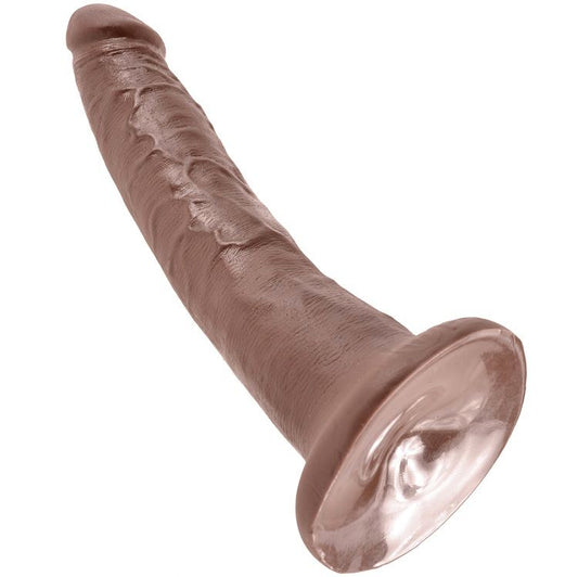 KING COCK - 7 GODES CHOCOLAT 17,8 CM