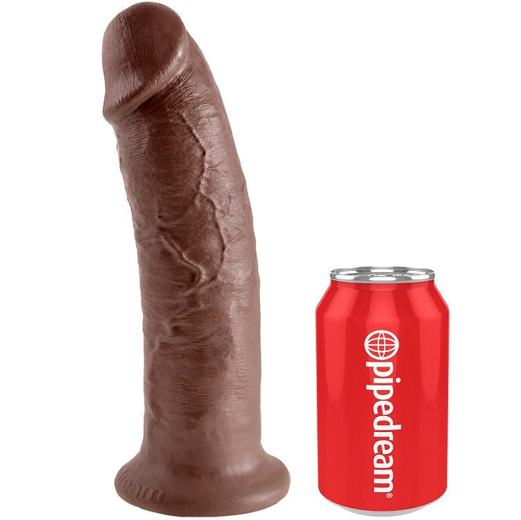KING COCK - 10 DILDO BROWN 25.4 CM - 3