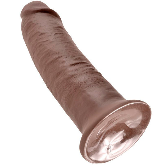 KING COCK - 10 DILDO BROWN 25.4 CM - 1