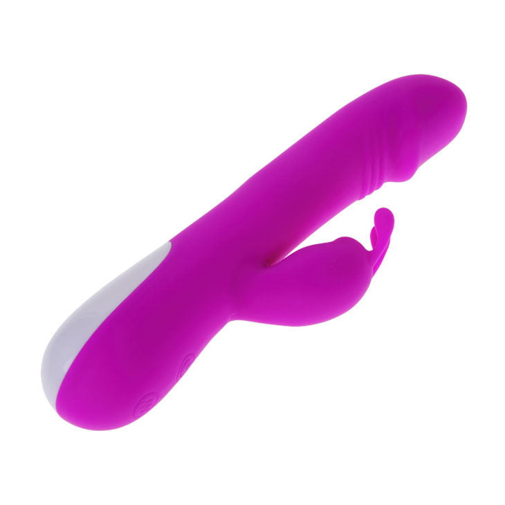 PRETTY LOVE - FLIRTATION ROBERT VIBRATOR WITH CLITORAL STIMULATOR