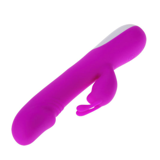 PRETTY LOVE - FLIRTAZIONE VIBRATORE ROBERT CON STIMOLATORE CLITORIDE - Secretroomsexyshop