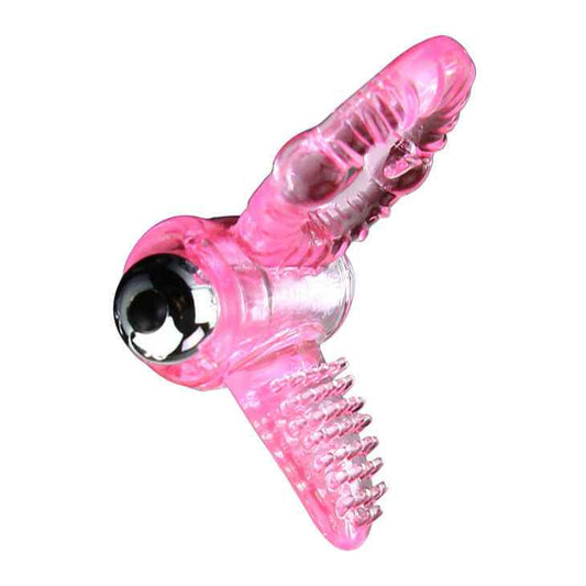 BAILE - ANELLO DOLCE ABS 10 RITMI ANELLO VIBRATORE PENE ROSA - Secretroomsexyshop