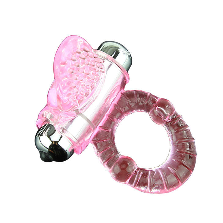 BAILE - SWEET ABS 10 RHYTHMS RING PINK VIBRATOR PENIS RING - 3