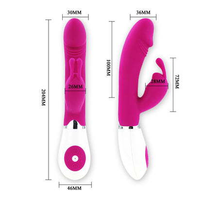 PRETTY LOVE - FLIRTATION VIBRATOR WITH RABBIT GENE - 5
