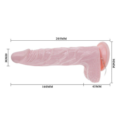BAILE - REALISTIC DILDO SUPER ROTA DONG 20.5 CM