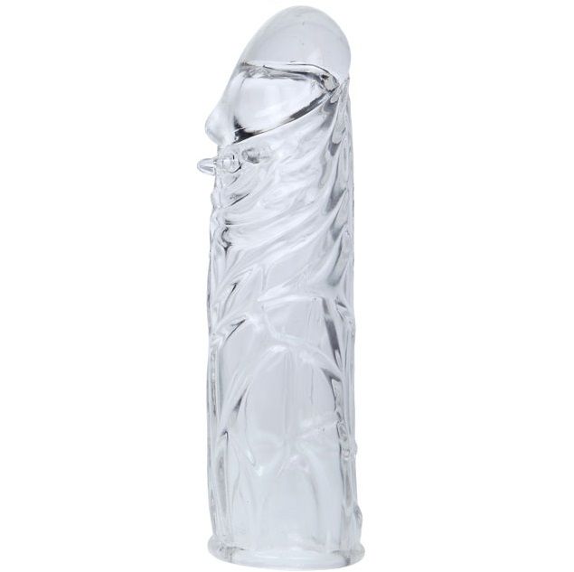BAILE - TRANSPARENT SILICONE PENIS COVER 13 CM - 7