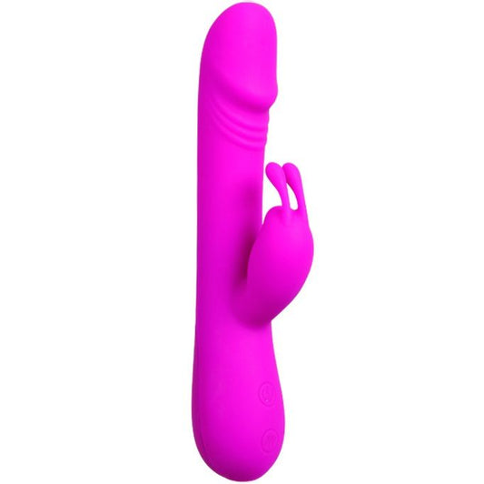 PRETTY LOVE - FLIRTATION VIBRATOR WITH RABBIT CLEMENT - 1