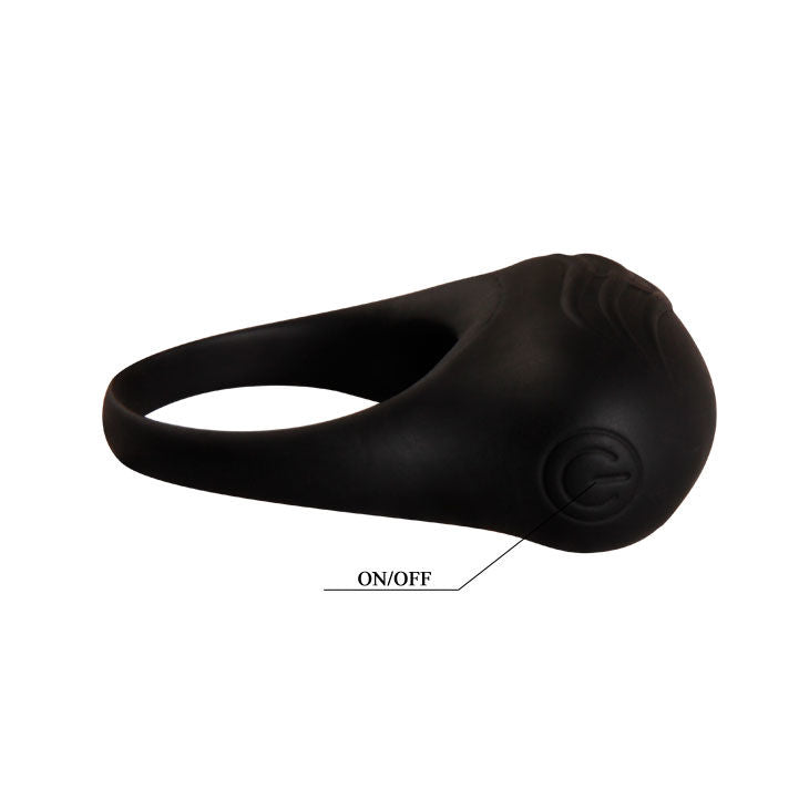 PRETTY LOVE - BERTRAM BLACK VIBRATOR RING - 6